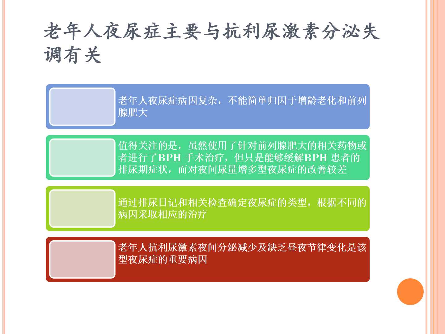 老年人夜尿症与抗利尿激素