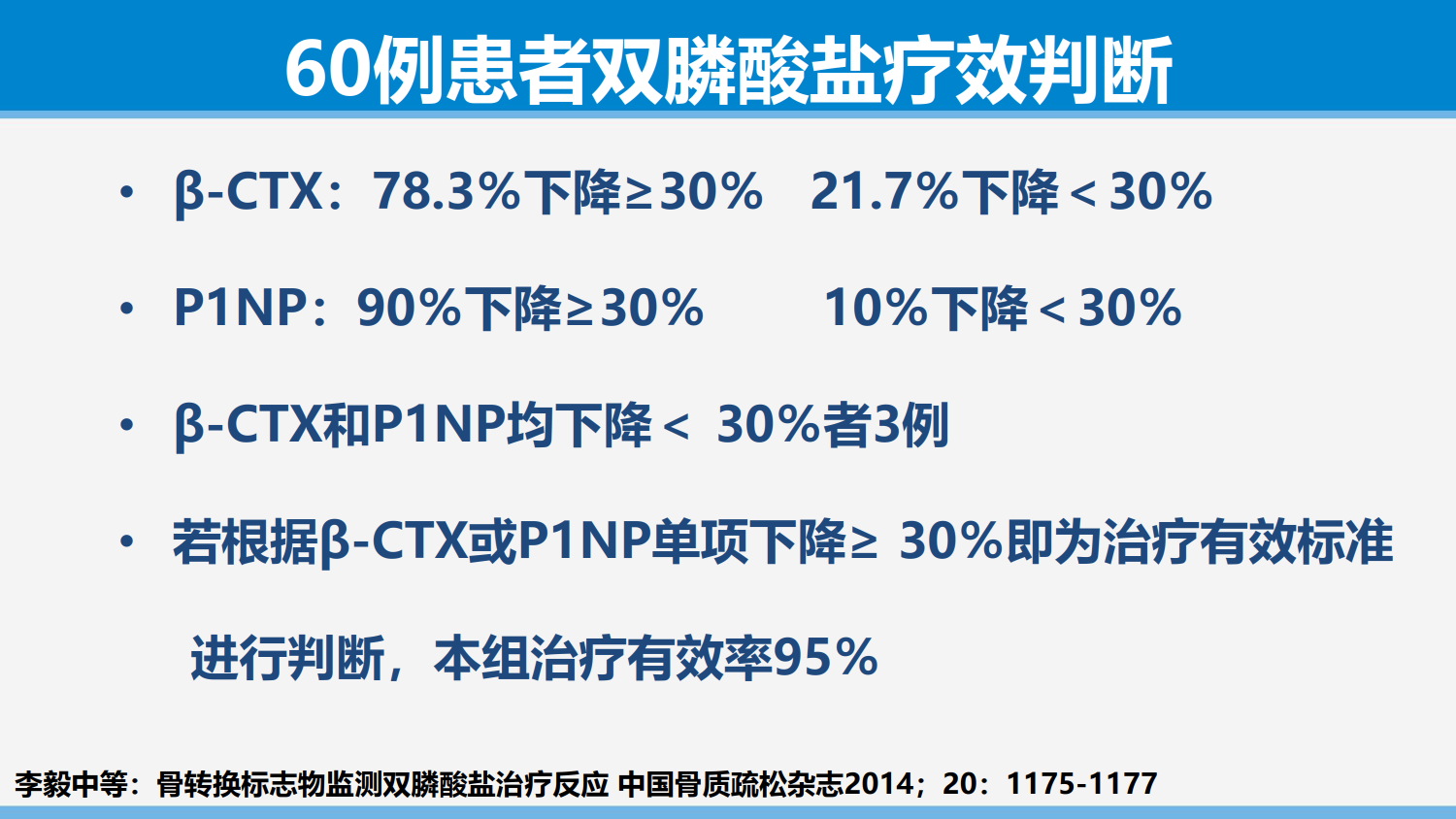 从依从性角度谈骨质疏松症的治疗