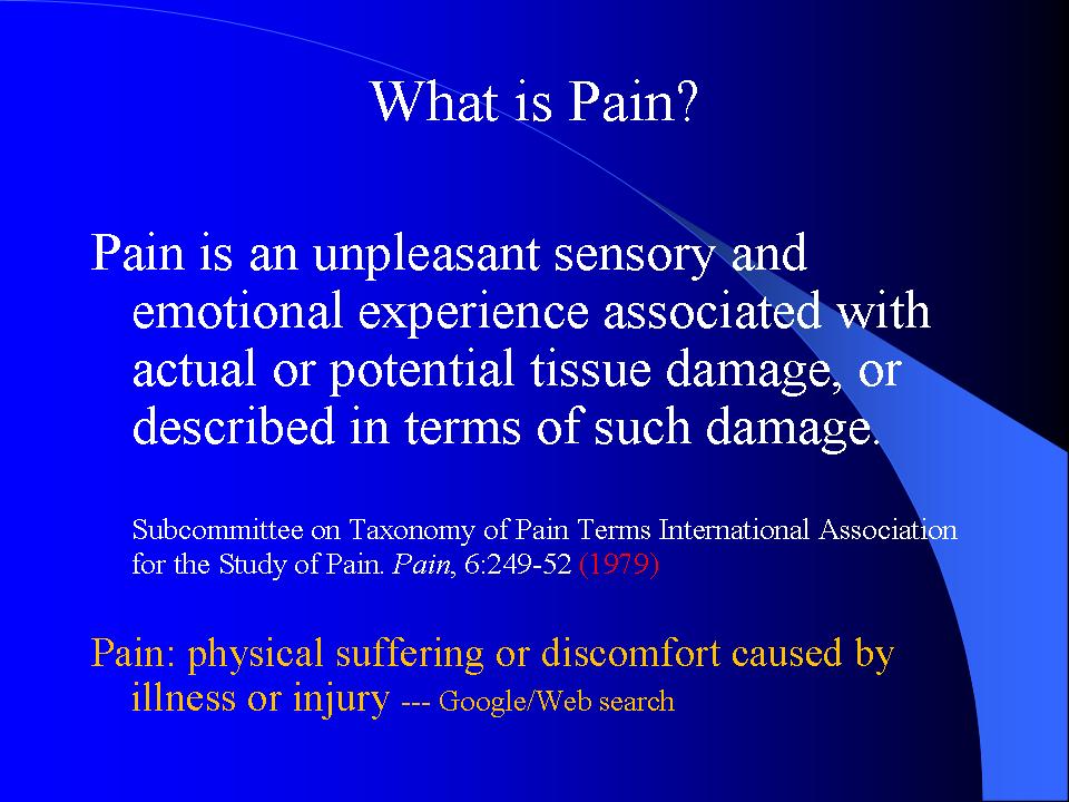 Modern Pain Medicine in Geriatrics