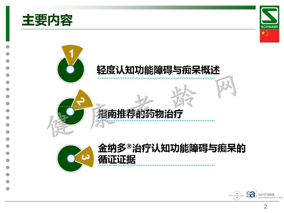 金纳多轻度认知功能障碍与血管型痴呆治疗中的理想选择
