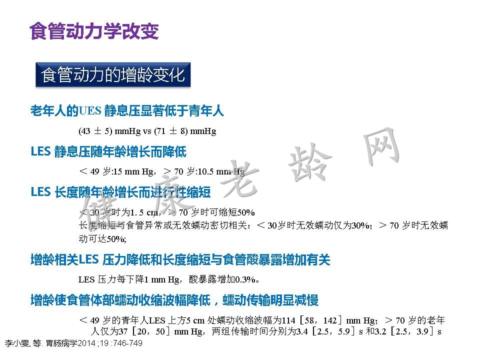 老年患者胃食管反流病的诊断与治疗