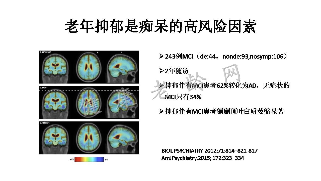 老年抑郁与认知功能障碍