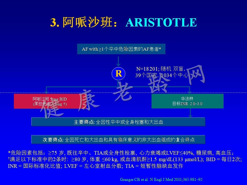 老年房颤患者的治疗