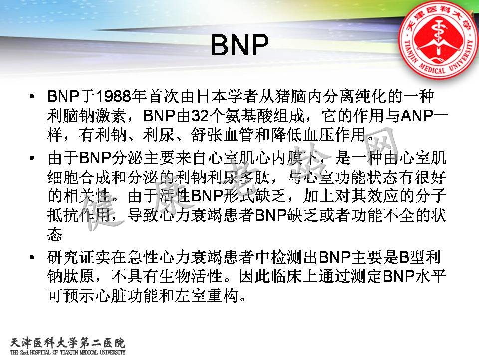 BNP与心力衰竭