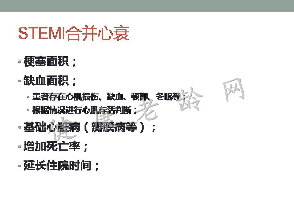 老年人急性心肌梗死并发症的诊治