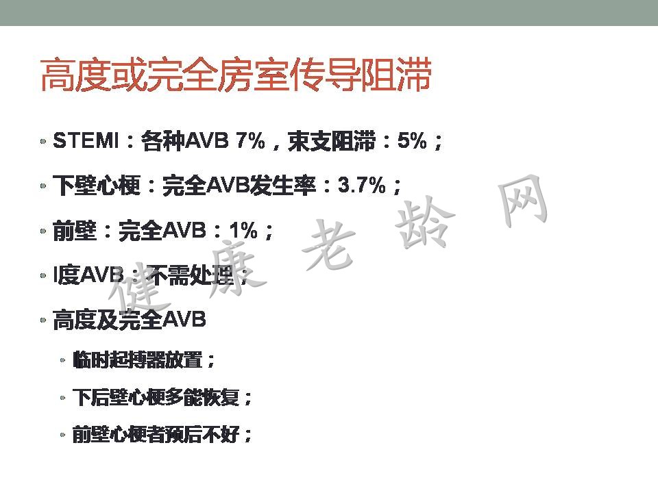 老年人急性心肌梗死并发症的诊治