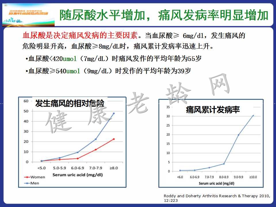 老年人高尿酸血症与痛风的诊治