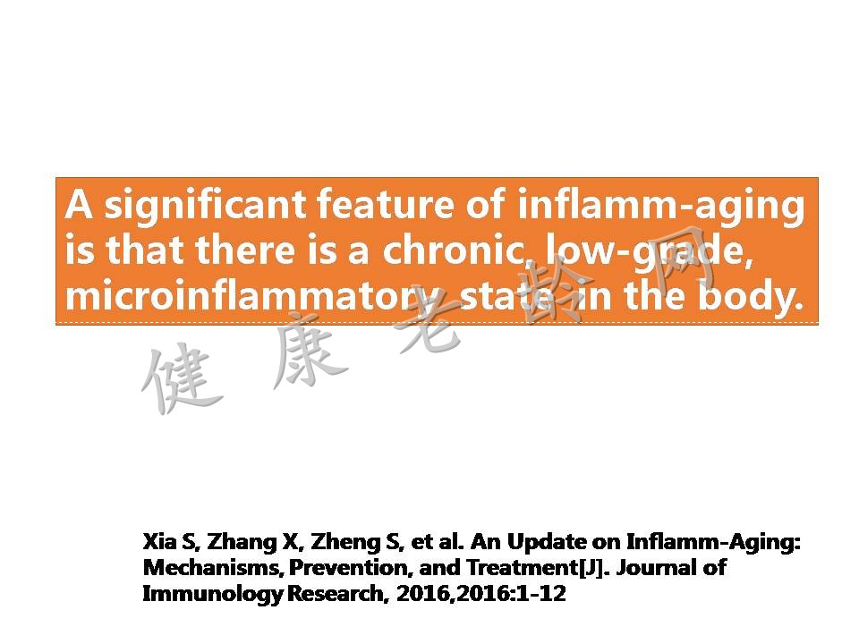 老年人慢性低度炎症与肠粘膜屏障